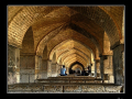 Pod mostem v Esfahanu